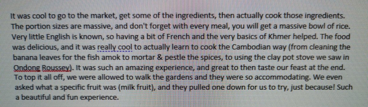 travelasiacarte's tweet image. Thanks to Shayla and family for this glowing review (in photo!) of a Dine with the Locals experience in Battambang at Ms Chanlon’s house. #dinewiththelocals #localexperiences