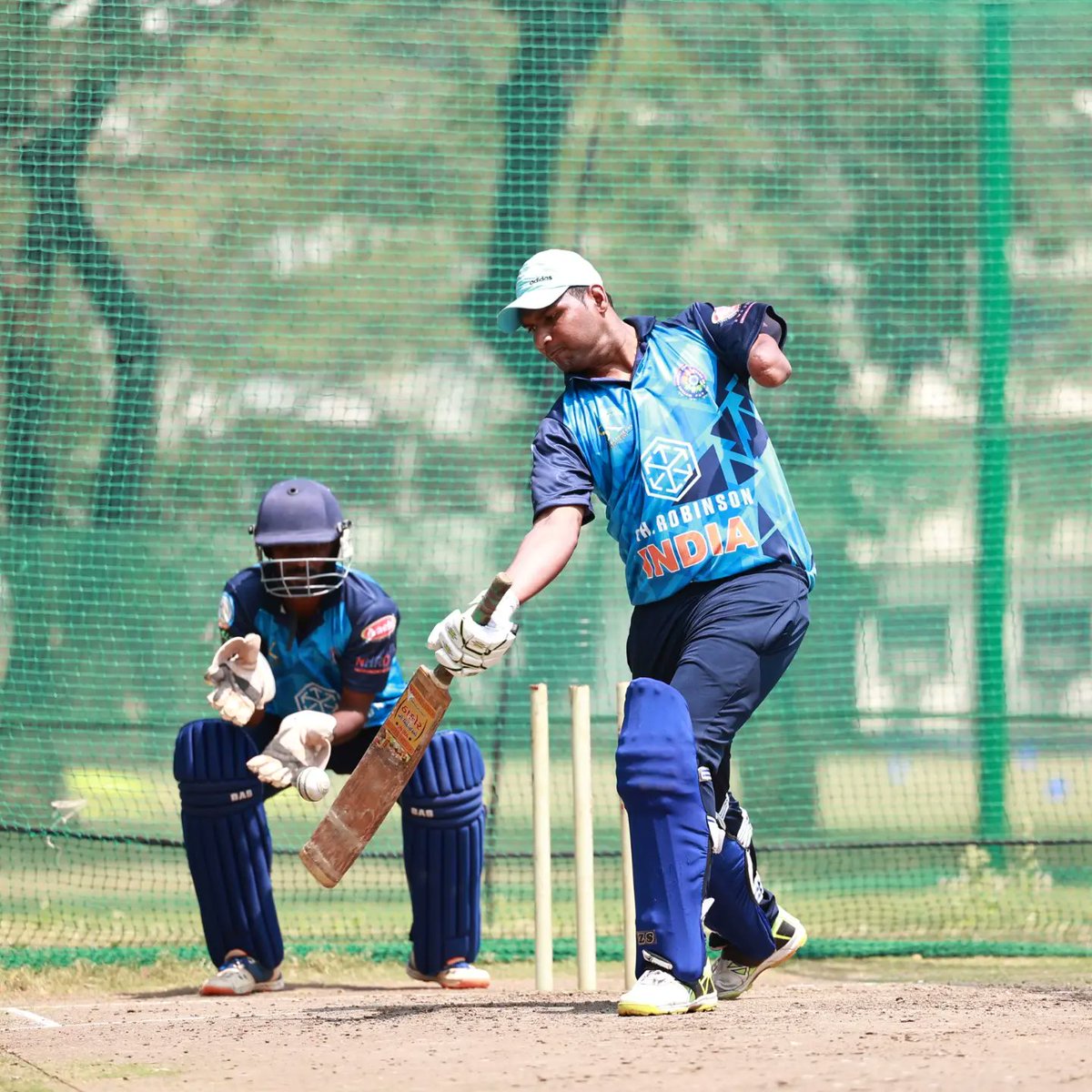 DCCBIofficial's tweet photo. Practice session of team #india for #LakshanHaroonTrophy #LHT
#INDvsSL
#indiavssrilanka
#ICCPC #internationalcricketcouncil #physicallychallenged #DisabilityCricket https://t.co/6h1l1POapq