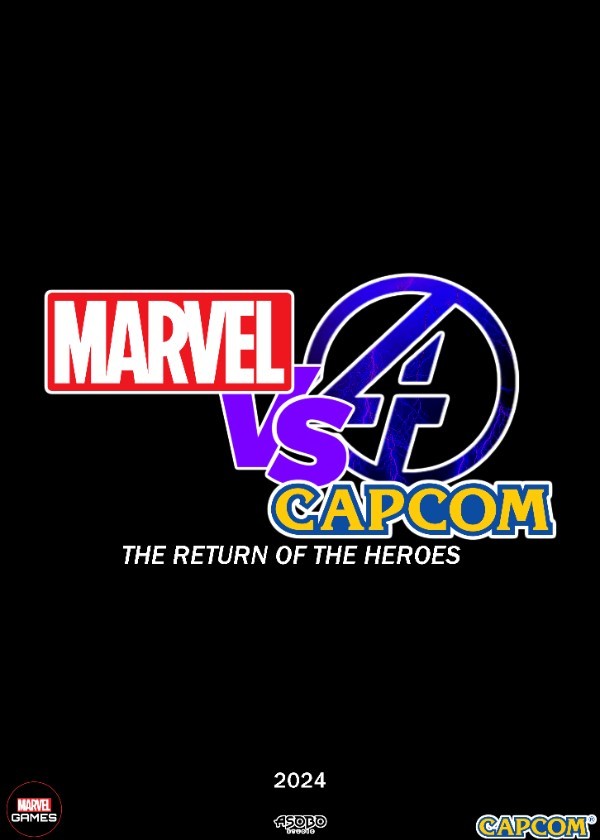 RICEY300's tweet photo. Then I want @Disney/#MarvelGames &amp; @CapcomUSA_ to make a high budget #MarvelVsCapcom4 with comic book art style with RE Engine. Loved &amp; passion developers like #StreetFighter6 devs.

Artist: Raijin72675.

Fanmade logo ft. #FantasticFour logo 😉. 

#MAHVEL #CAPCOM
@Kevfeige
2/2 https://t.co/TGXFrNmK4i