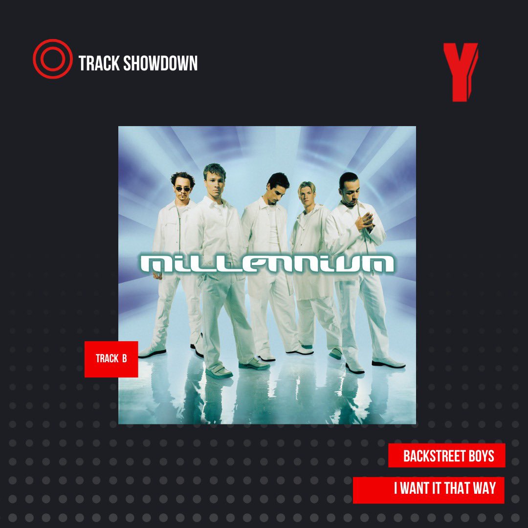 Yfm's tweet photo. Welcome to the #TrackShowdown of your fave Backstreet Boys jams.
We have 2 tracks and we need you to tell us which one is the HOTTEST.🧨🧨🔥🔥
Larger than life
🆚
I Want It That Way
Which track are you still bumping?🤔🤔
#YMornings https://t.co/4Wujn4OcH7