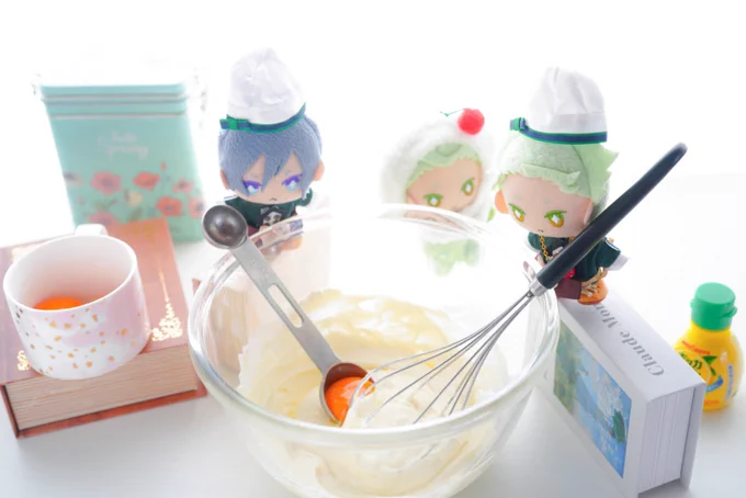 スフレチーズケーキ美味しく焼けるかな? 