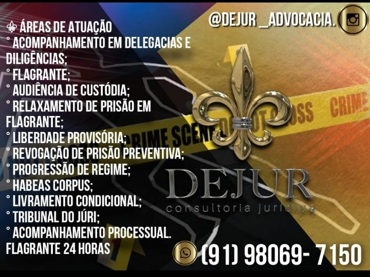 DejurAdvogados's tweet image. ⚜ #AdvogadoCriminal #ProcessoPenal #DireitoPenal #ExecucaoPenal #VCnoJL1 #VcNoJL2  #GEPARÁ  #AdvocaciaCriminal   #Advocacia #Criminal #Homicidio