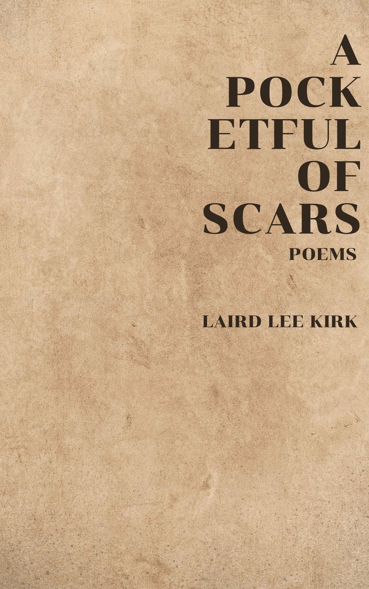 A Pocketful of Scars by Laird Lee Kirk is out very soon!

Pre-order your copy of this fabulous book of intimate funny human poetry today. Ebook link in comments, just comment or dm for a print copy.

This is a fabulous book and I can't wait to share it with you