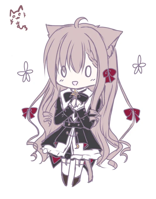 なんかようやくフレスティア主人公のお話が描けそうな気がするんです・・・!!結構設定変わりそうだけどデザインが気に入ってるので1冊は描きたくて・・・ 