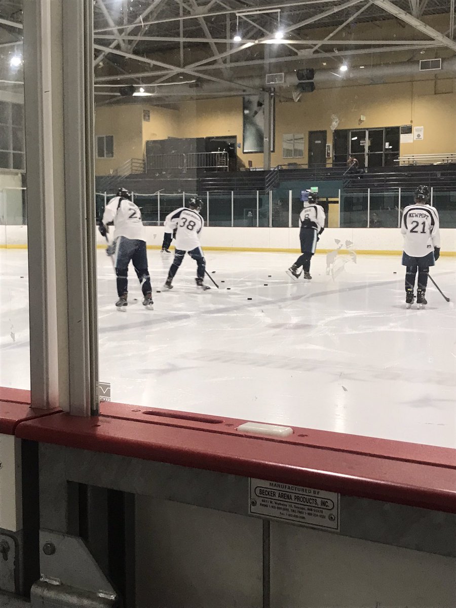 8 skaters and a goalie😅 and the puck has hit the ice😤

<a href="/JDCHS/">Juan Diego Catholic High School</a> Hockey