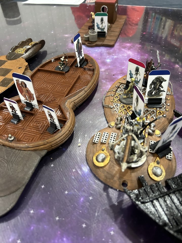 dorktopia_ky's tweet photo. #Spelljammer campaign; party fighting Spawn of Kyuss that crashed into The Perry in an old lifeboat.  #rpg #pathfinder #pfrpg #ttrpg #gaming #tabletop https://t.co/oVw80xRu0Z