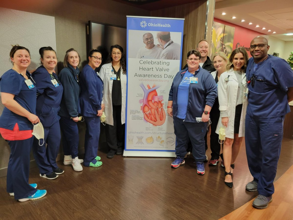 It is National heart valve awareness and HCM awareness day BOTH conditions requiring management by the experts and BOTH treated expertly <a href="/OhioHealth/">OhioHealth</a>. #HCMAwarenessDay #heartvalveawarness