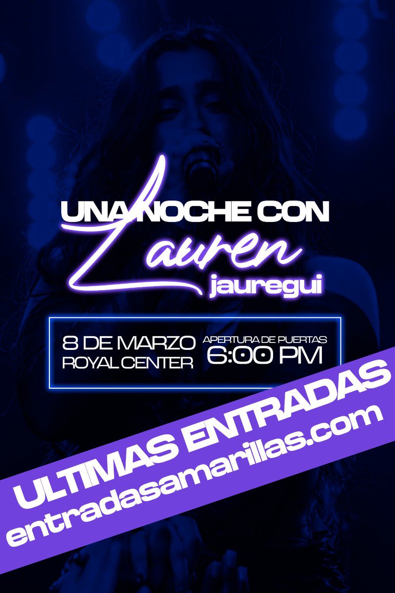 ivyromance's tweet photo. 🇨🇴 Colombia! Vive una noche espectacular con la compañía y la música de @LaurenJauregui quien interpretará sus mejores éxitos el próximo 8 de Marzo en el Royal Center en Bogotá!

Adquiere tus entradas en el link
🔗: https://t.co/OSnV0aoWPs https://t.co/OroW6YcRey