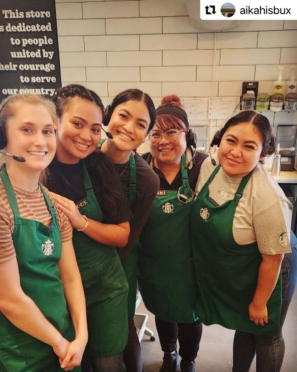 aikahipark's tweet image. Thank you for your service! #Repost @aikahisbux: 💚💚💚We bid farewell to one our military spouse’s!! 🥹 Hailey we wish you well in your future endeavors and we are so grateful for being apart of your journey. 💚💚💚