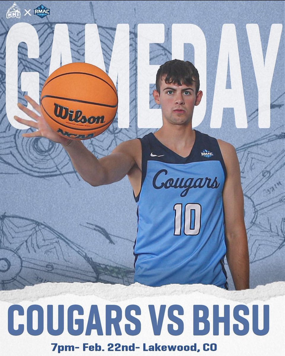 Gameday! Come on out to the CCU Event Center as the Cougars take on Black Hills State at 7pm MST! 

📺: tinyurl.com/3vmecb45
📈: tinyurl.com/98nsavw4

🐾#GoCougsGo🐾 #everythingelevated #rmac #ncaa