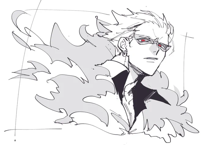 この角度ばっか描いてる気がする 
