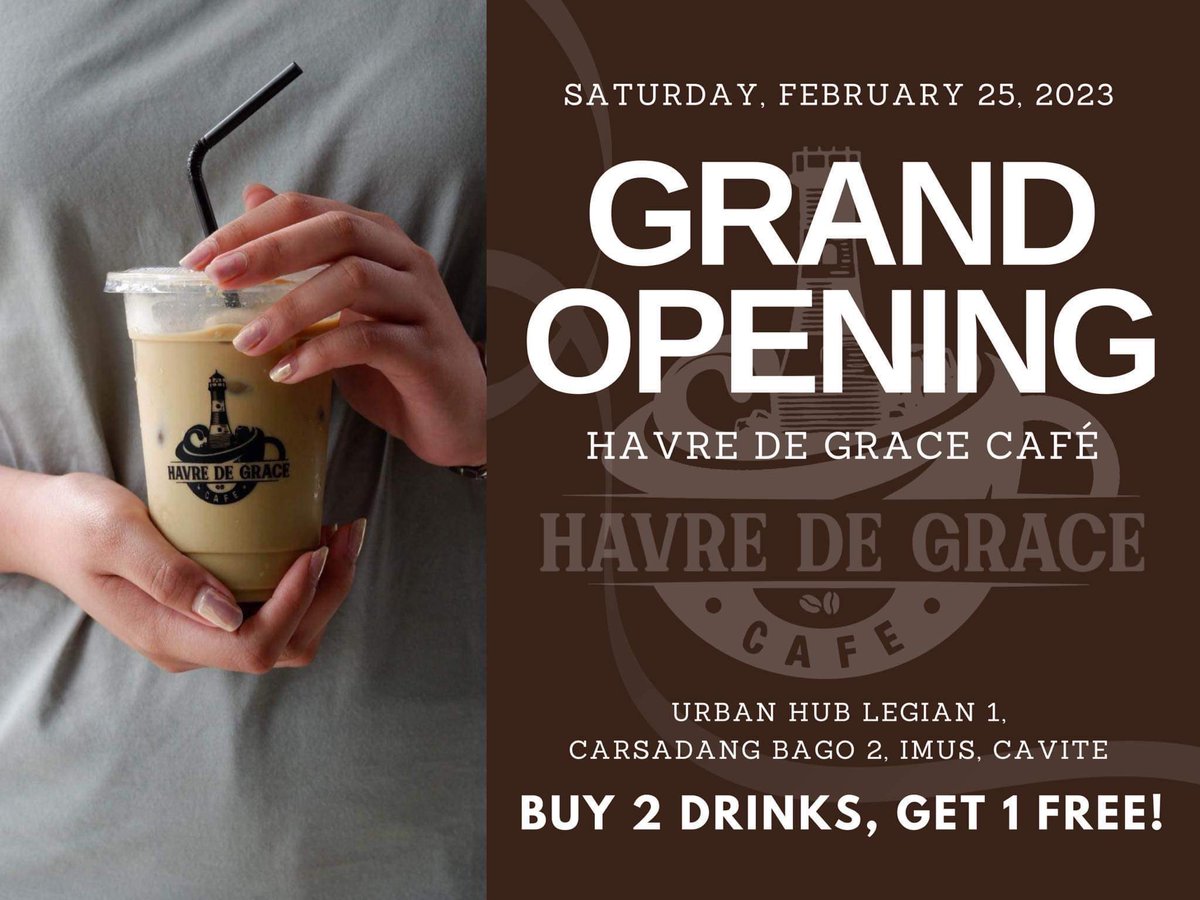 MIKEY KUN on Twitter "RT HDGCafe JOIN US IN OUR GRAND OPENING! 🌊