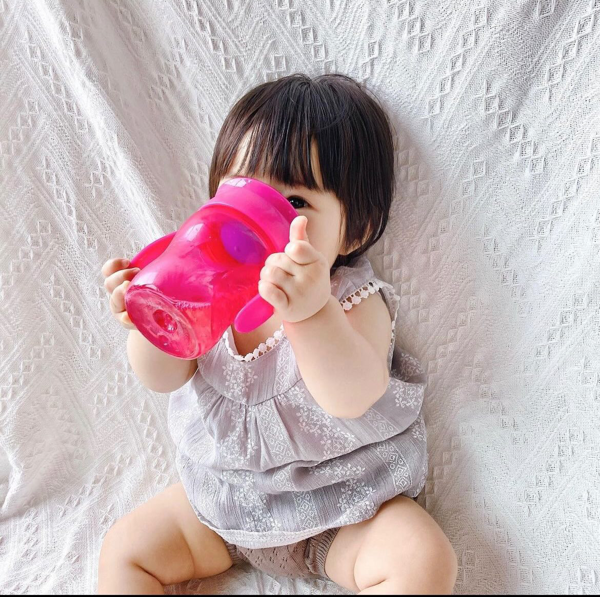 WowCup's tweet image. We always love to see how your little ones enjoy drinking from our WOW CUP. Cheers!