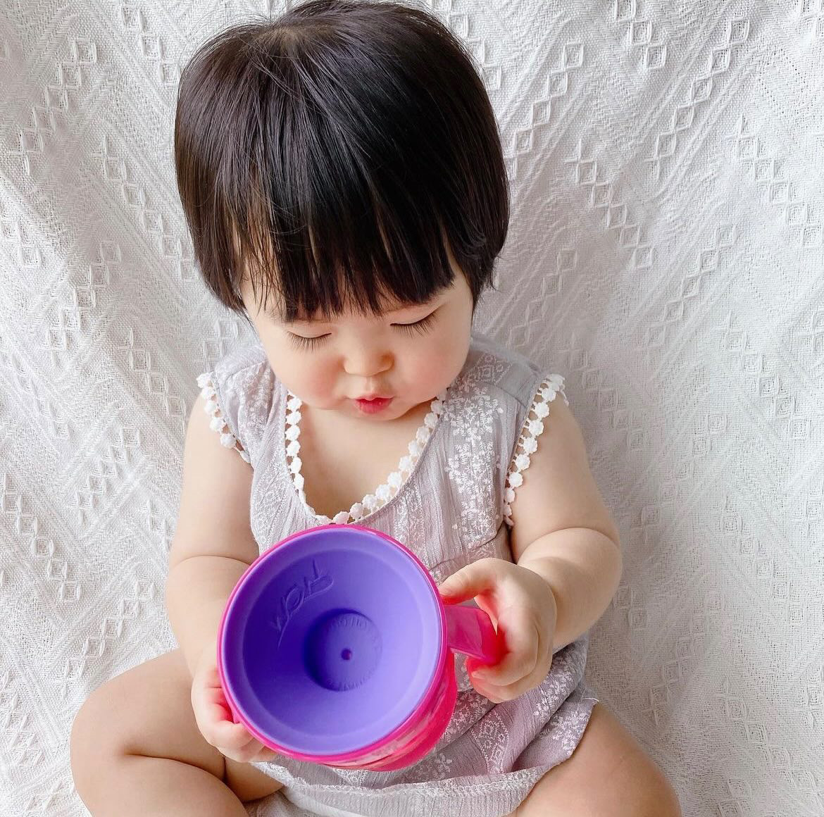 WowCup's tweet image. We always love to see how your little ones enjoy drinking from our WOW CUP. Cheers!