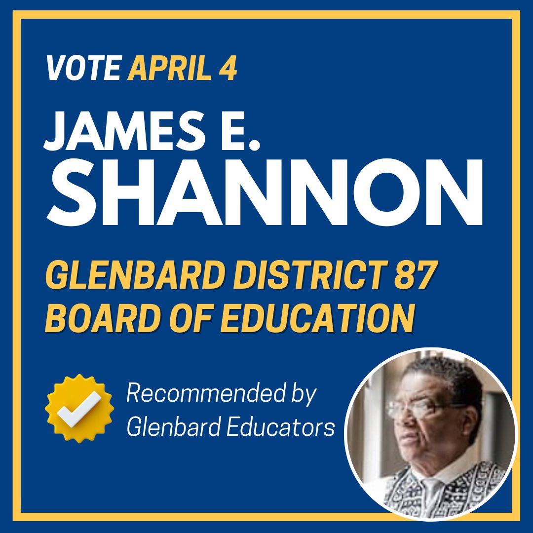 Gea87's tweet image. Vote for Glenbard educator endorsed candidates for D87 Board of Education! Support strong public education for all students! glenbardelection.org