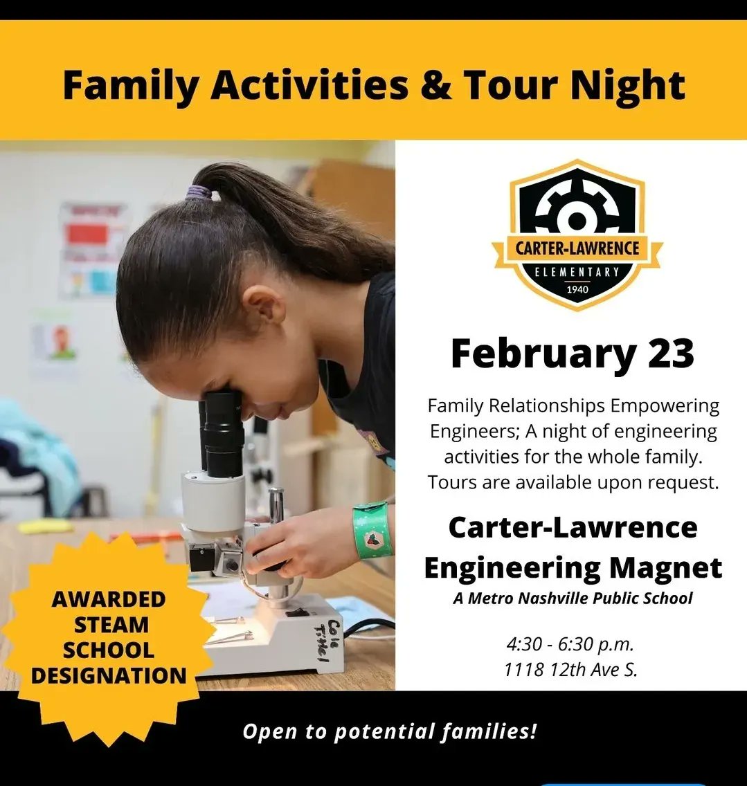 Family Relationships Empowering Engineer Night  RSVP now. FEB 23. 4:30PM- 6:30PM forms.office.com/Pages/Response…