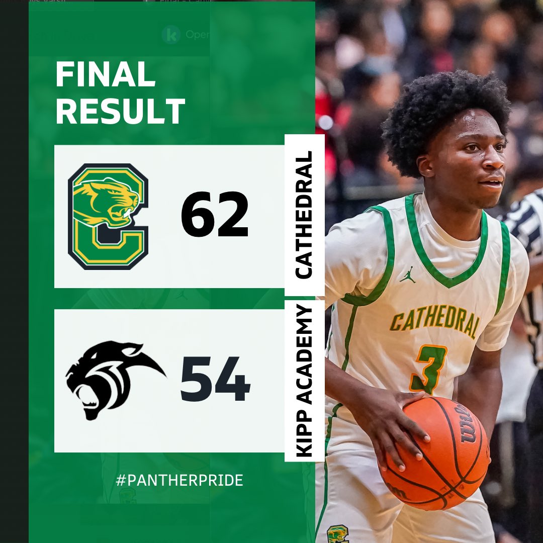 Cathedral Panthers (@chs_panthersbos) on Twitter photo Boys basketball closes out the season with a W to finish 10-10! Next stop: state tournament! #PantherPride
Kyle Benjamin: 21pts, 9 reb
Anthony Vick: 15 pts (3 3-pt)
<a href="/GlobeSchools/">Boston Globe Schools</a> <a href="/BostonHeraldHS/">Danny Ventura</a> Boys basketball closes out the season with a W to finish 10-10! Next stop: state tournament! #PantherPride
Kyle Benjamin: 21pts, 9 reb
Anthony Vick: 15 pts (3 3-pt)
<a href="/GlobeSchools/">Boston Globe Schools</a> <a href="/BostonHeraldHS/">Danny Ventura</a>
