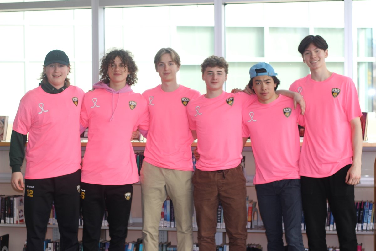 #PinkShirtDay at Central!  Stand up against bullying!