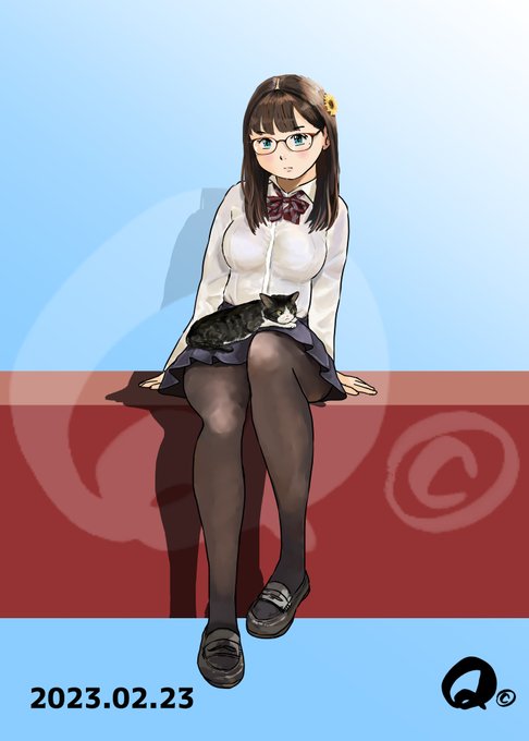 1/23㊍のモカちゃん🌻
ちょこんと☺️ 