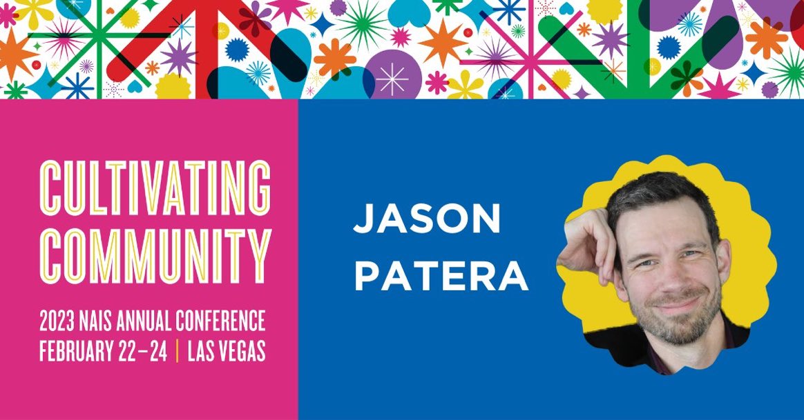 It’s about to start … <a href="/jasonpatera/">Jason Patera</a> at #NAISAC!