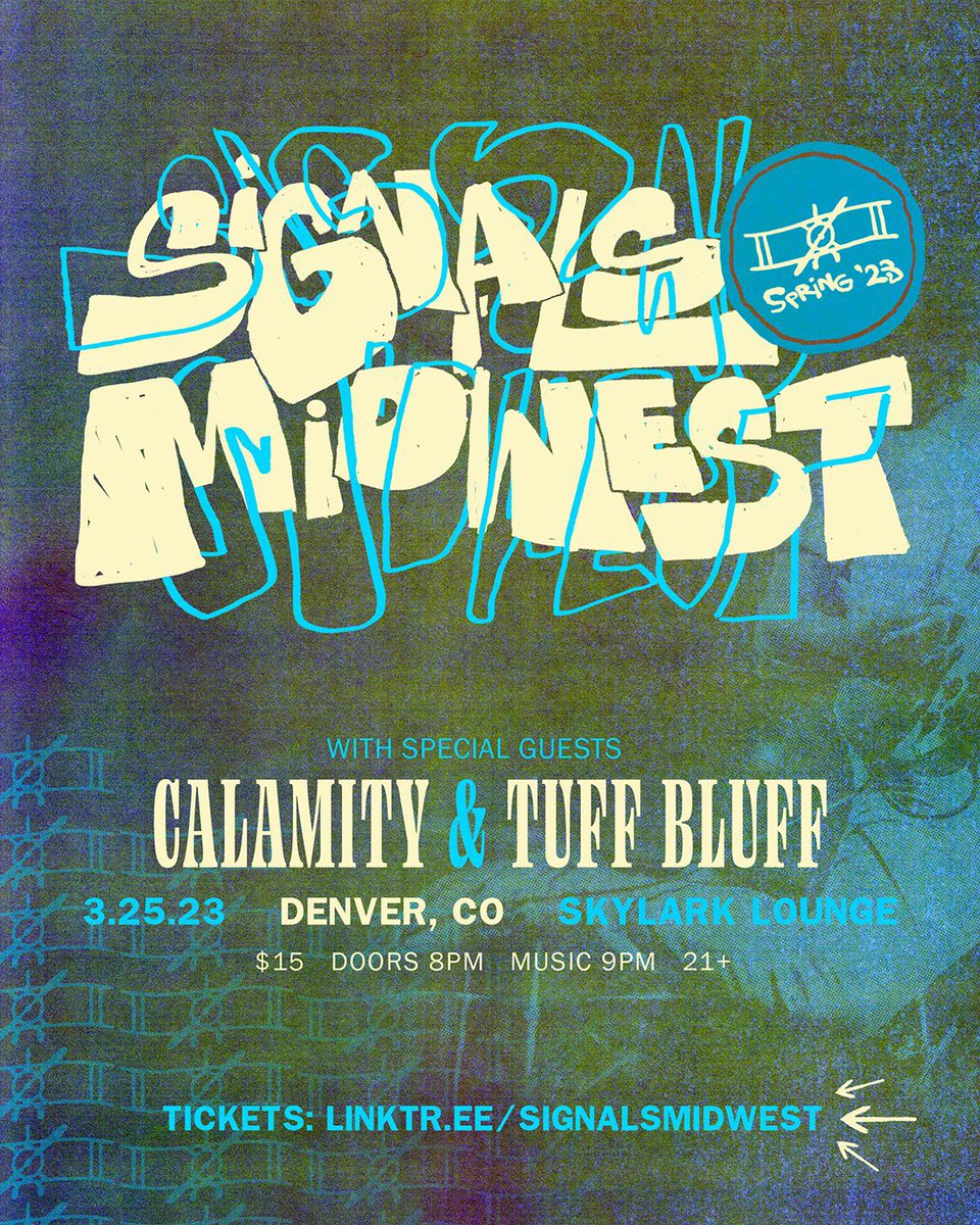 Have i mentioned how pumped i am to play this goddamn show? (And also sing every SM song word for word) <a href="/SignalsMidwest/">Signals Midwest</a> #calamity