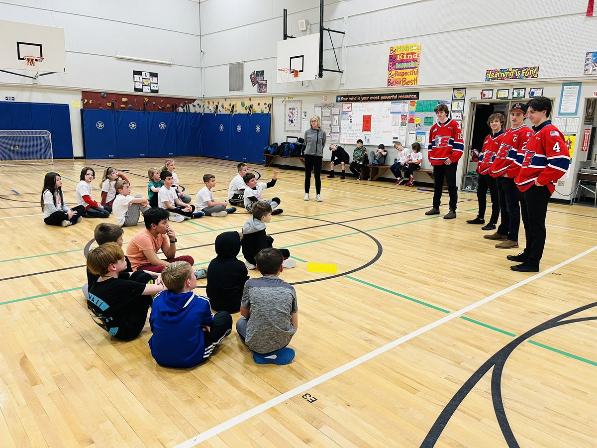 Spokane Chiefs on Twitter "Thank you to Woodridge Elementary for
