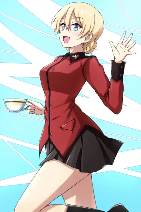 パンツァージャケット姿最高ですダー様。 