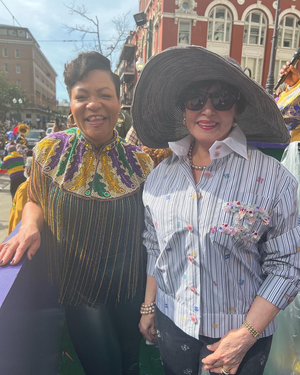 mayorcantrell's tweet photo. We have a lot to be proud of in the City of New Orleans, I know that I am!💚💛💜 🎉🎉

Being able to pull off Mardi Gras 2023 with a unified command that went deeper than we’ve ever seen before…with crowds that we haven’t seen for decades plus! It was truly amazing!! https://t.co/WmLQmPEZgv
