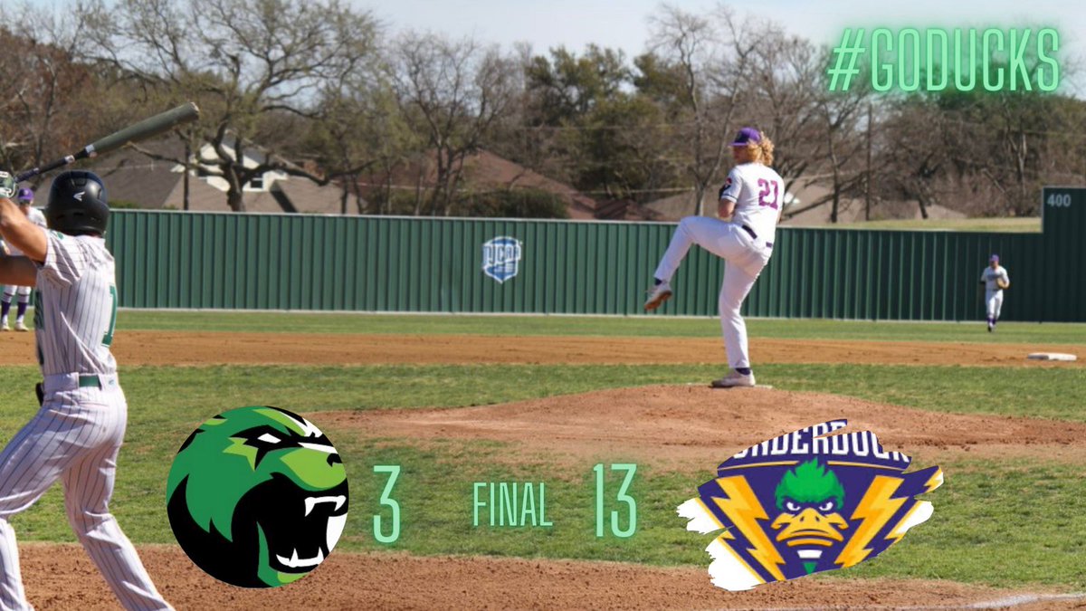 T-Ducks open up conference with a W!

WP: Scrantom; 5IP, 3H, 2ER, 10K
Caudill: 3IP, 1H, 0R, 4K

Owns: 2-5
Gelpi: 3-4  3B
Phillips: 3-4  2B
Biediger: 2-4  HR
Chalman: 3-5  2B
Markham: 2-4  2B, HR

#GoDucks