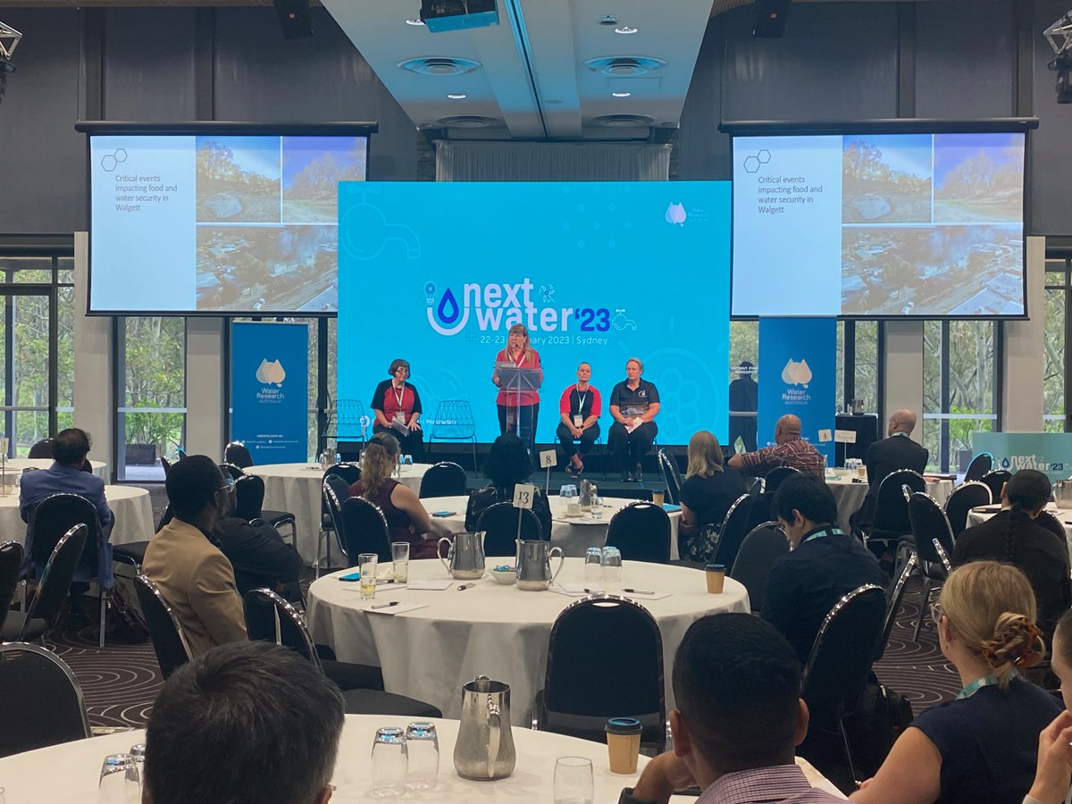 ProfSeraYoung's tweet photo. The formidable ladies of Walgett speaking powerful truths about the many harms of the interconnected #waterinsecurity &amp; #foodinsecurity in aboriginal communities. @WaterRA_updates @Walgett_AMS @Dharriwaa_UNSW @JacquiWebster3 @georgeinstitute @UnswWater #WISE_scales #nextwater https://t.co/Brj6CVcJIK