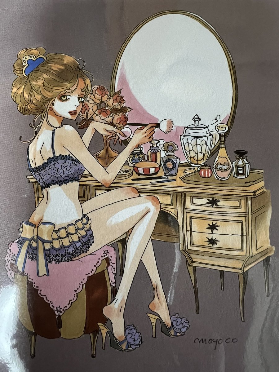 zawazawamorin's tweet photo. #ANNORMAL
#安野モヨコ展
購入した
ポストカードを
眺めながら
メイク💄♡
気分あがる https://t.co/OGD41lDtG0