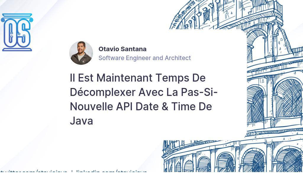 otaviojava's tweet image. Nous soulignons ici les possibilités que nous pouvons utiliser avec des types ou des entités représentant le temps dans l'API au lieu d'en utiliser un seul, comme cela se faisait auparavant.
Read more 👉 lttr.ai/7t9x
#Java #JavaDateTime #cleancode