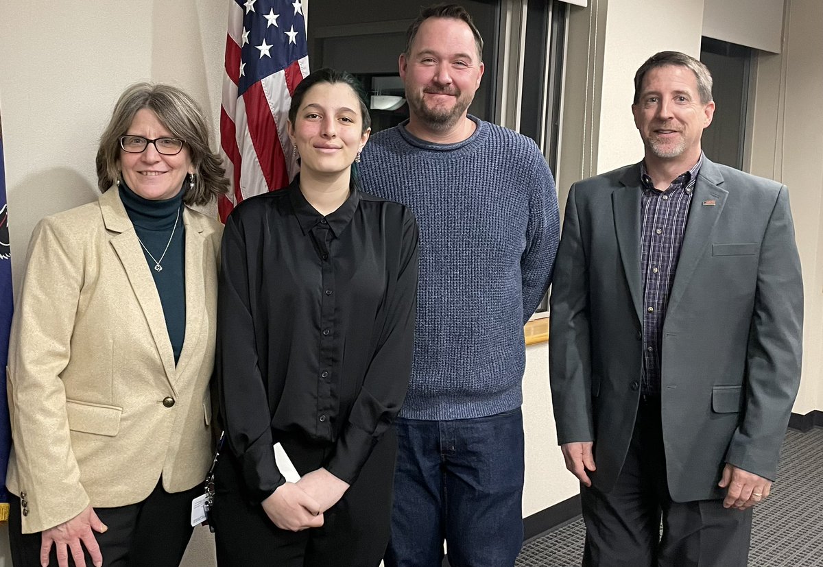 DipalKapadia's tweet photo. Celebrating success of a 10th grade student in Culinary program @LehighCTI and @joeperegrin for winning an award from @PAECT at LCTI JOC meeting! https://t.co/iZIFXgwhIR