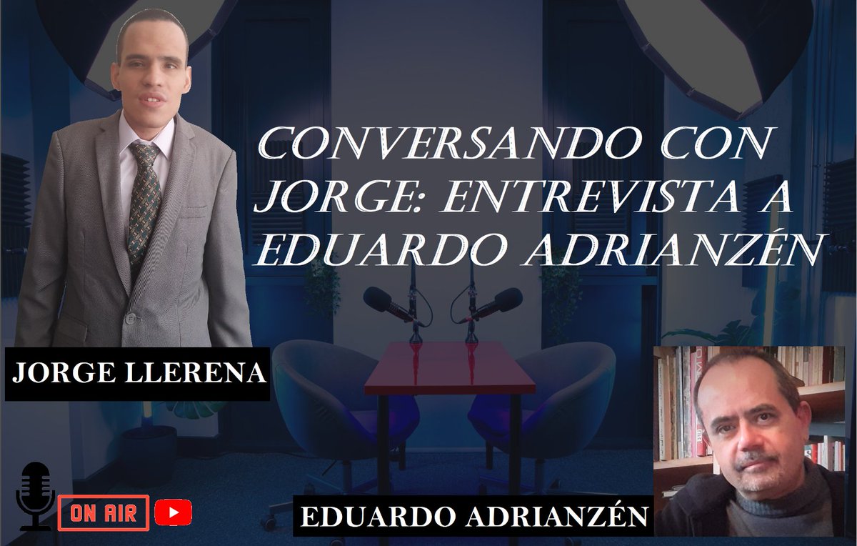 georgellt's tweet photo. Edición terminada 📽️😊✨
¿Encuentras similitudes entre el Perú actual y el del pasado? Veías #QuéBuenaRaza a las 7 y ahora te quedas hasta las 3:30 AM para ver #DemasiadaBelleza? Entonces no te puedes perder esta amena charla con @AdrianzenEduard gran invitado #pronto #entrevista https://t.co/J7Tl0IH8Je