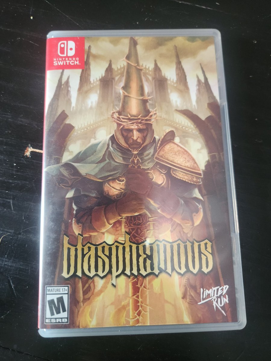 JayKlook's tweet image. 2023 is the year of the #Metroidvania for me! Going to try to play thru as many as I can. Got a whole shelf to get thru!

First up was finishing @BlasphemousGame by @TheGameKitchen &amp;amp; @Team17. Excellent game! Great art style &amp;amp; combat! Looking forward to the sequel!
#SwitchCorps