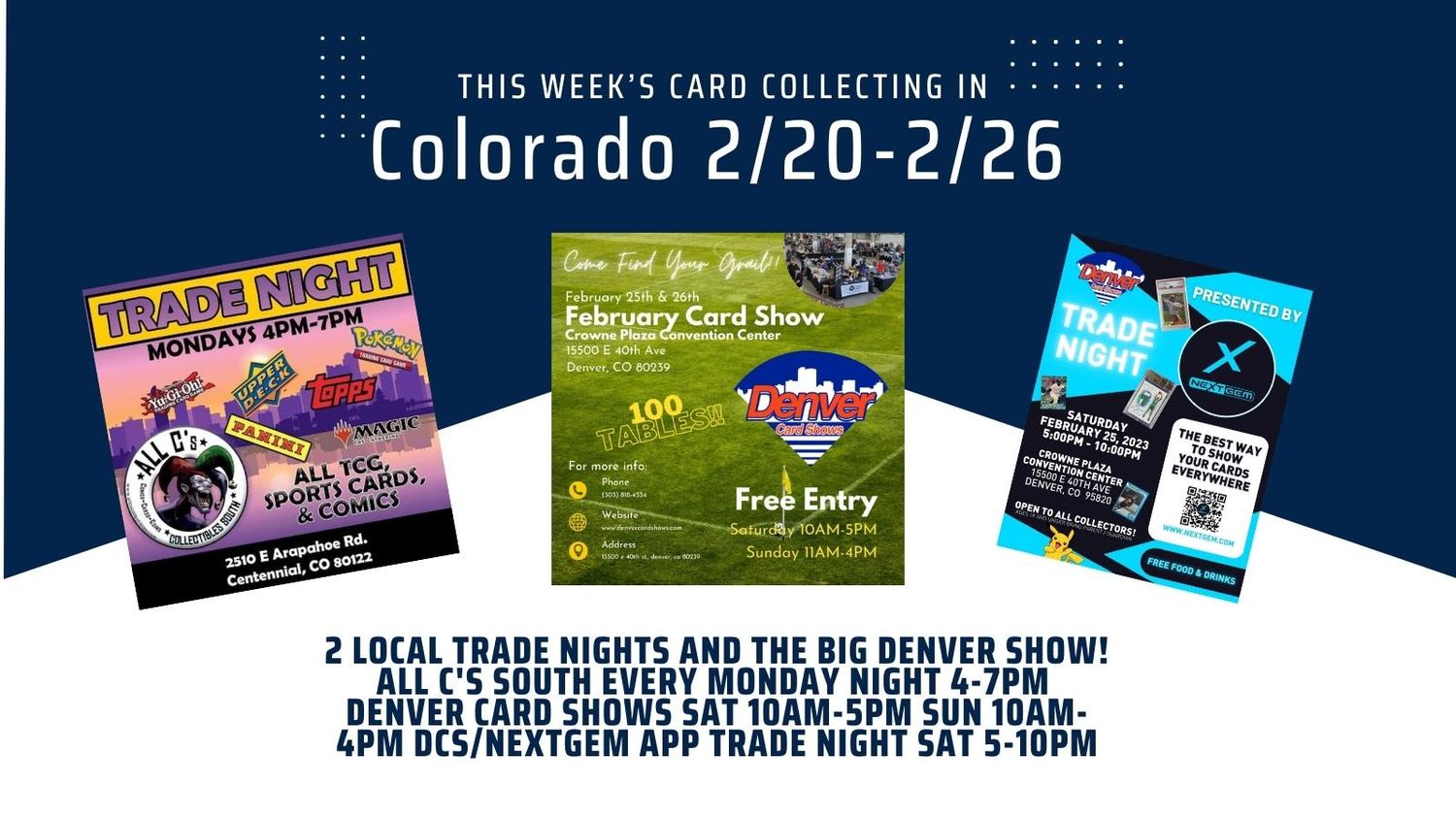 Denver Card Shows 2025