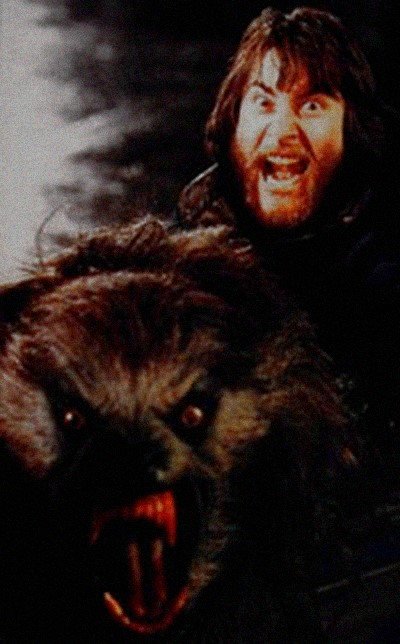 Dad: *doesn't want dog*
Family: *gets dog anyway"

Dad and the dog #werewolfwednesday