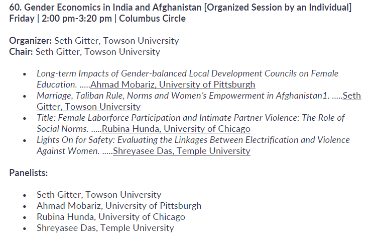 mobariz_ahmad's tweet image. Friends on #EconTwitter, I will be at #EEA2023 from Feb 22 - 26.  Tune in to our session organized by @SethGitter on Friday at 2 pm. I would be glad to meet and discuss research! I will tell you about the exciting work we are doing at @CGMPitt.