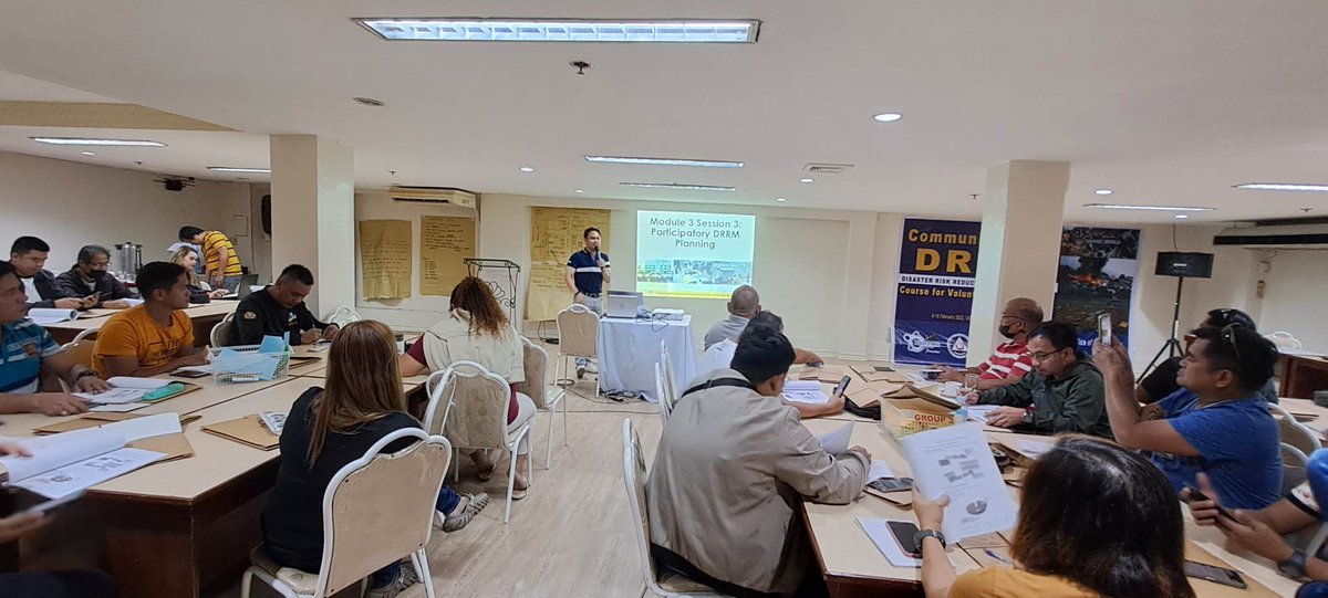 OCD10NorMin's tweet photo. OCD 10 under the leadership of Dir. Antonio B. Sugarol conducted a 3-Day Community-Based Disaster Risk Reduction and Management (CBDRRM) Training on February 8-10, 2023 at the VIP Hotel, Cagayan de Oro City. Participants were Region 10 LDRRMOs and staff. https://t.co/nr0UlczPmQ