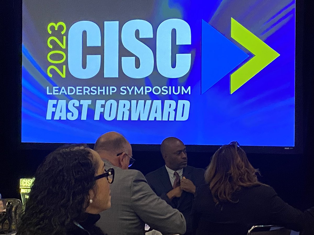 Jen_Gateley's tweet photo. @SBCountySchools is kicking off the #CISC2023 Leadership Symposium with 1100 educational leaders as the host for this amazing annual conference. This year’s Fast Forward theme is an inspiration to do whatever it takes to ignite, innovate and impact student learning! https://t.co/KJOLCL6DRu
