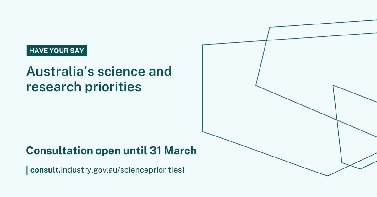 ScienceGovAu's tweet photo. .@ScienceChiefAu is starting a national conversation to shape Australia’s #science and #research priorities and statement.
Read the #AusScience #SciencePriorities conversation starter and contribute https://t.co/l4oxsIyUg5
We’d like to hear from as many Australians as possible! https://t.co/uSLHIpYoaa