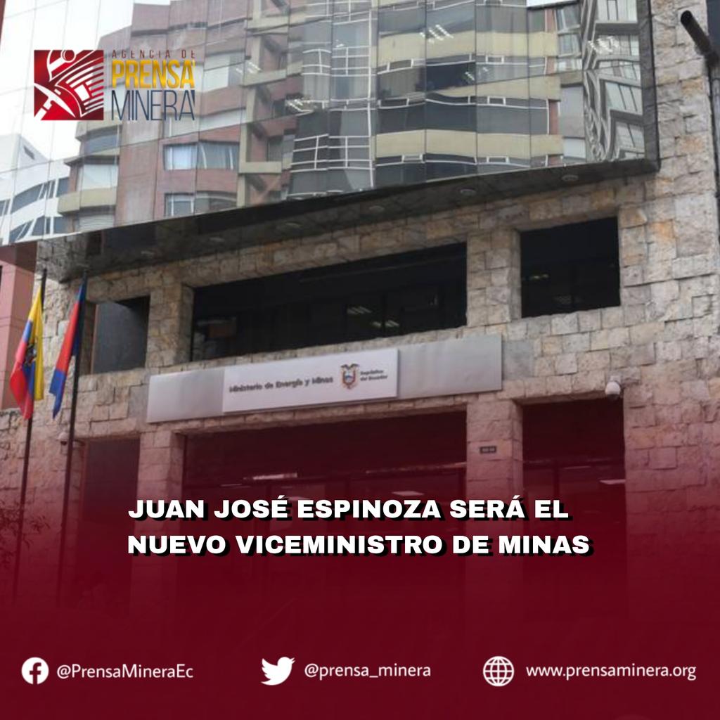 El abogado, Juan José Espinoza, prestigiado abogado en el ámbito extractivista será el nuevo viceministro de minas encargado.