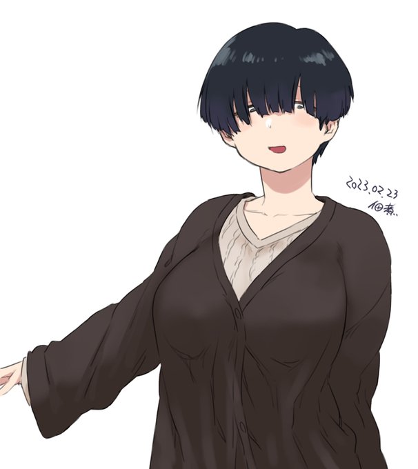 落書き #ショート巨乳教 