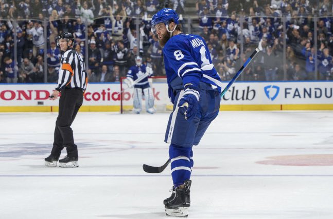 sandropacheco71's tweet photo. #JakeMuzzin's season is officially over.
The #TorontoMapleLeafs defenseman won't play again in 2022-23 as he continues to recover from a cervical spine #Injury. #NHL #MakingHistory #Congratulations #LeafsForever https://t.co/UNkrYOeGib