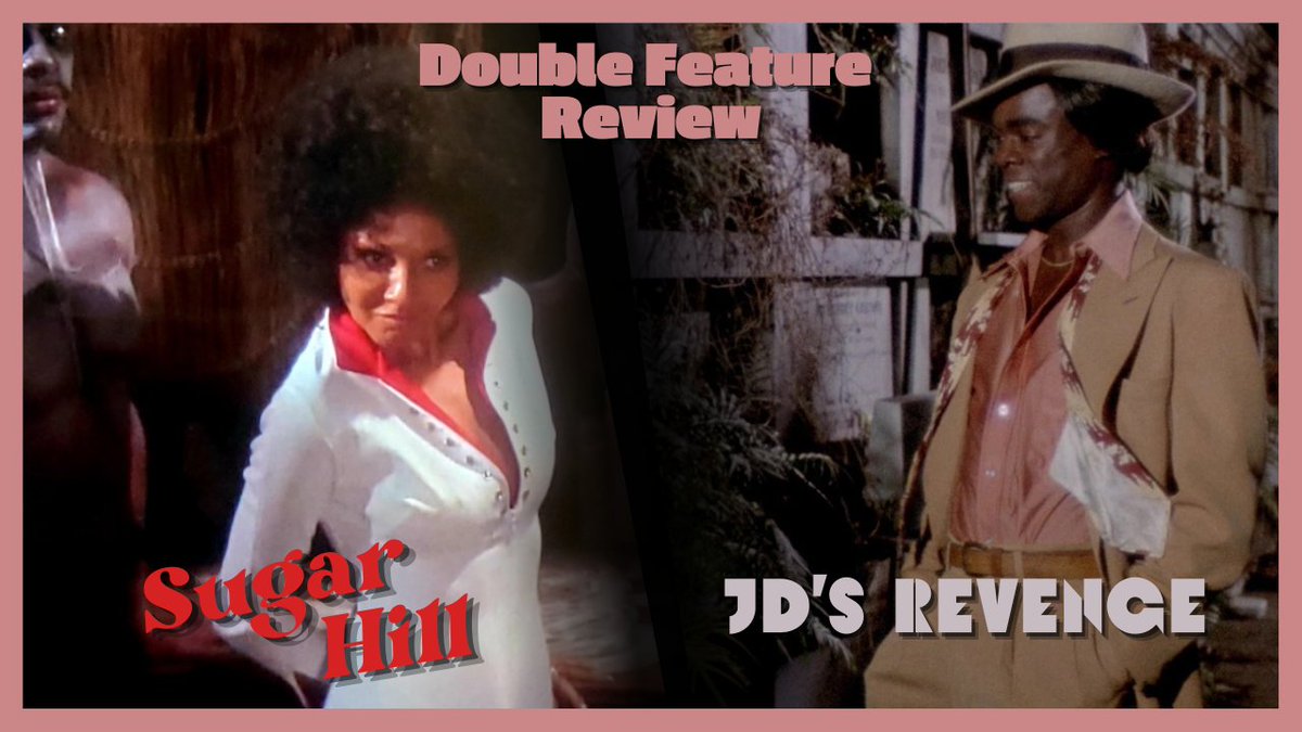 Sugar Hill (1974) & JD's Revenge (1976)
Double Feature Review! Watch here:
youtu.be/N-nTOjRblmo

#sugarhill #sugarhill1974 #markiebey #70shorror #blackhorror #jdsrevenge #jdsrevenge1976 #blackhistory #blackhistorymonth