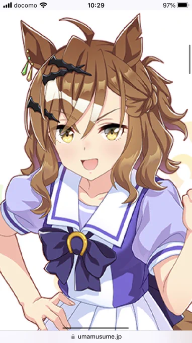 ジャングルポケット結構オラオラ系かと思ったけどお顔かわいい 