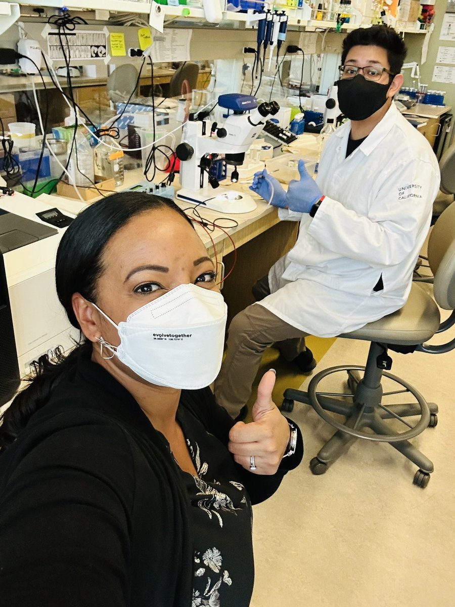 <a href="/Delissa76/">Delissa McMillen</a> <a href="/AllenInstitute/">Allen Institute</a> @Yemebishaw <a href="/ClareGamlin/">Clare Gamlin</a> Thank you so much for inviting me!! I had a great time! The conversations reinforced my excitement for the projects. <a href="/VertizJohnny/">Johnny Vertiz</a> and I are literally in the lab right now doing the experiments I mentioned! 🤩😍