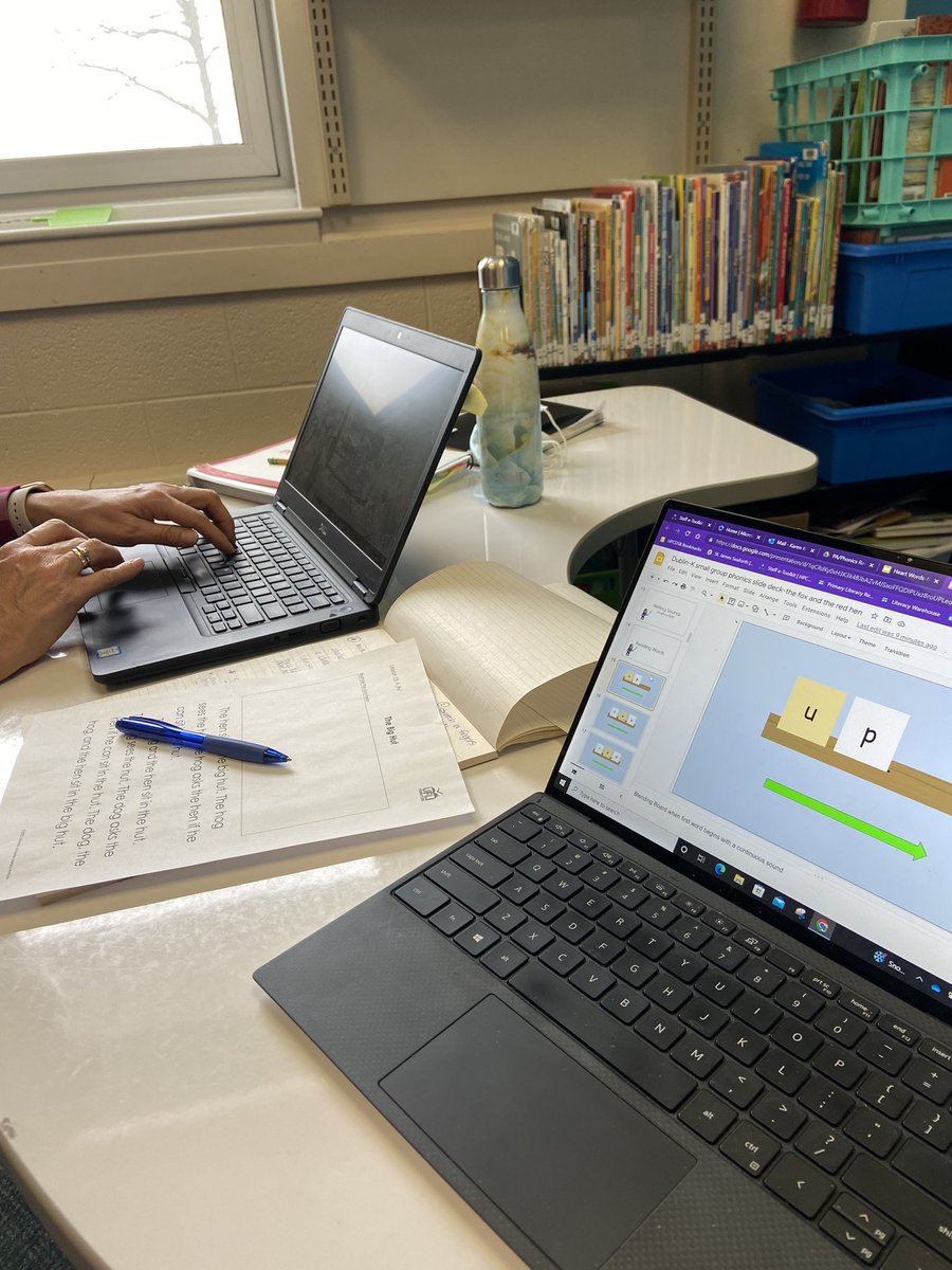 Co-planning explicit, systematic phonics lessons.  Ongoing conversations around student data, purpose of instruction, and intentional choice of tools, strategies, and resources to deliver effective instruction <a href="/HPCDSB/">Huron-Perth CDSB</a> <a href="/karentigani/">Karen Tigani</a> <a href="/mjdrager/">MJ Drager</a> <a href="/cathybuc70/">Cathy Buchanan</a>