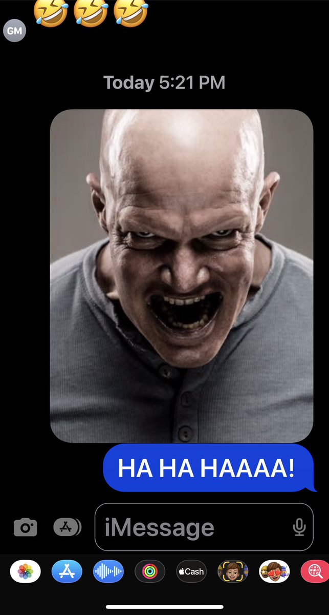 Derek Mears (@derekmears) on Twitter photo I think I’ve found my new laugh meme. I think I’ve found my new laugh meme.