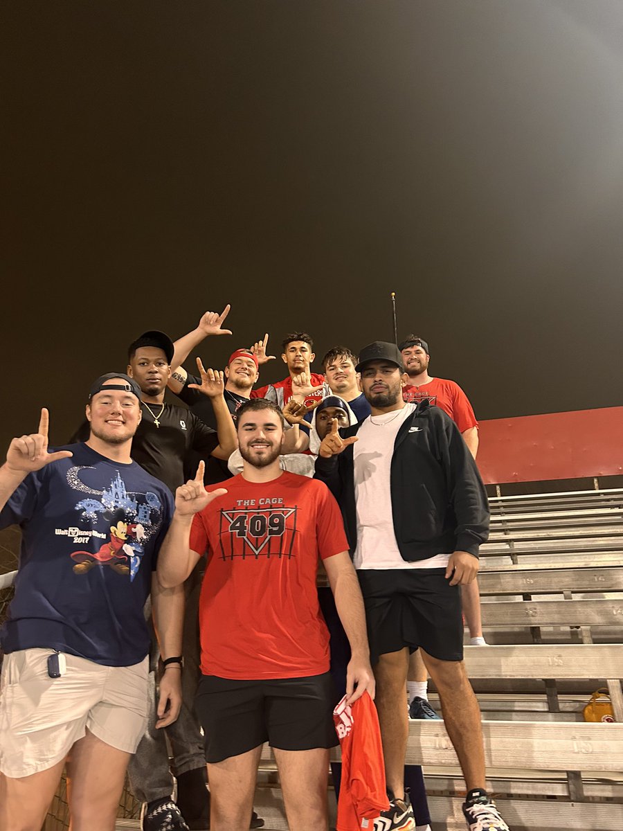 <a href="/Lamar_Baseball/">Lamar Baseball</a> <a href="/LamarFootball/">Lamar University Football</a> <a href="/CoachRossomando/">Peter Rossomando</a> <a href="/_CoachDiaz/">Coach Jacob Diaz 🇨🇺 🇲🇽</a> How bout them Cards🚨Lamar U Football rolling deep at tonight’s Cardinal Baseball matchup agains K-State